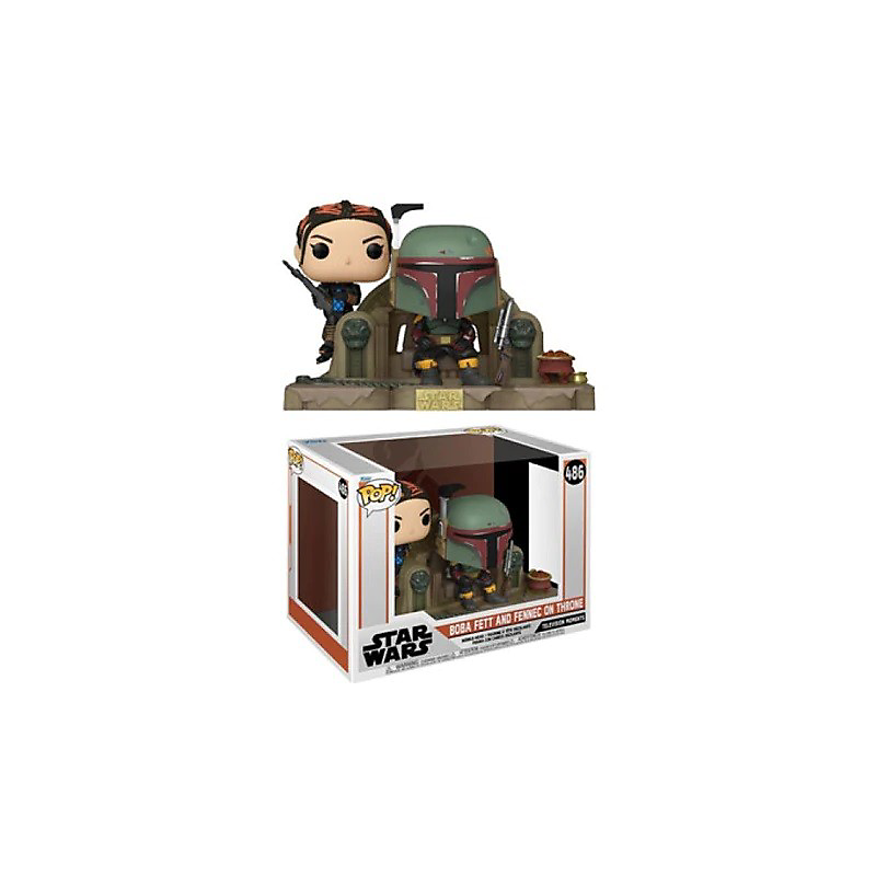 Figurine Pop - The Mandalorian - Boba Fett & Fennec