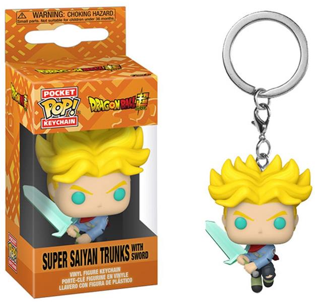 Pocket Pop Keychain ! Dragon Ball Super : Trunks avec épée