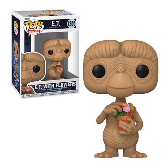 Figurine Pop E.T L'extraterrestre : E.T avec bouquet de fleurs [1255]