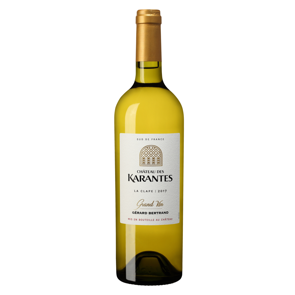 Château des Karantes La Clape - Grand Vin BIO, 2017 - La Clape AOP - Blanc Sec - 75 cl