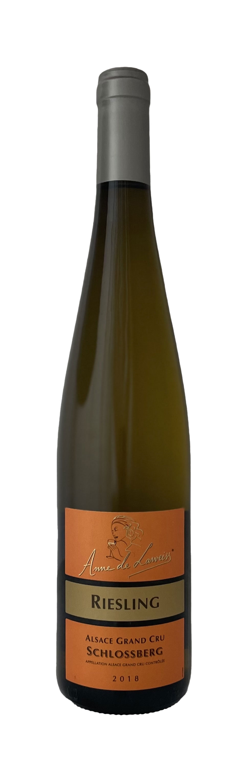 Anne de Laweiss, 2018 - Alsace Riesling Grand Cru AOC - Blanc Sec - 75 cl