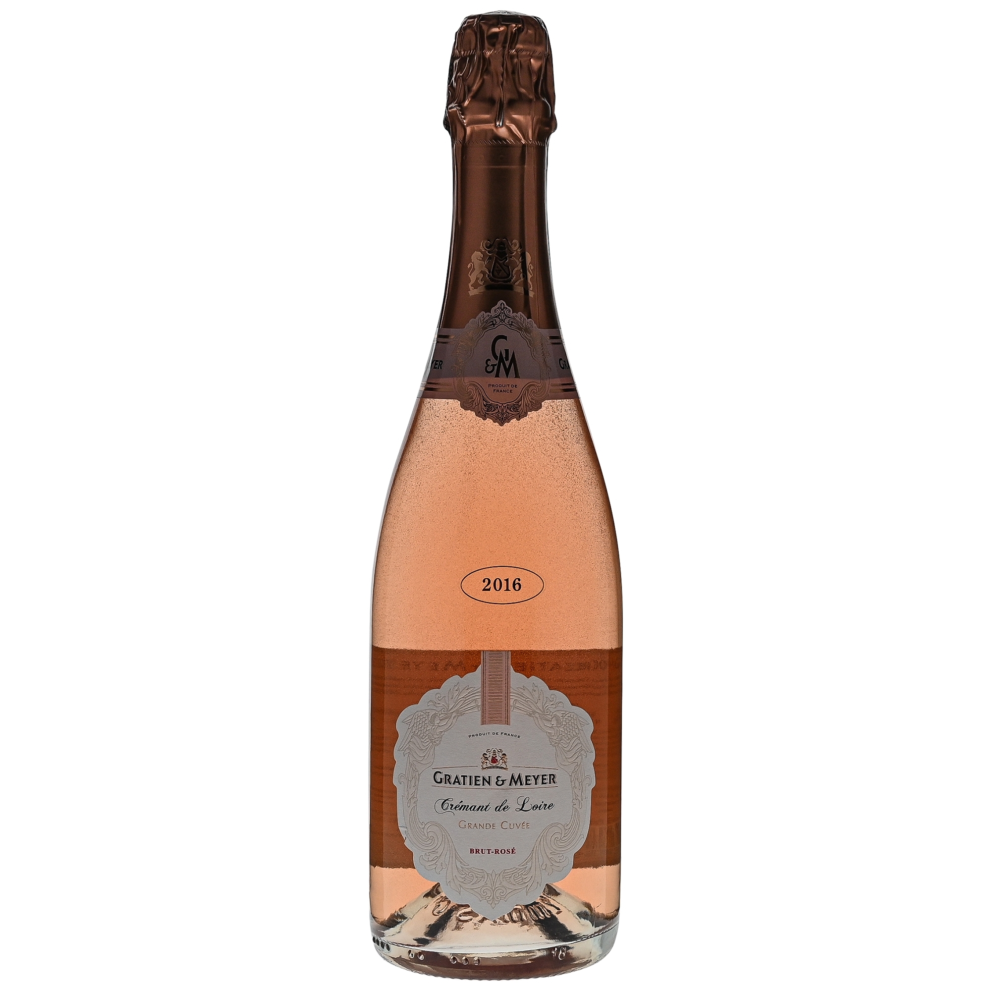 Crémant de Loire Gratien & Meyer - Brut Rosé, 2016 - 75 cl