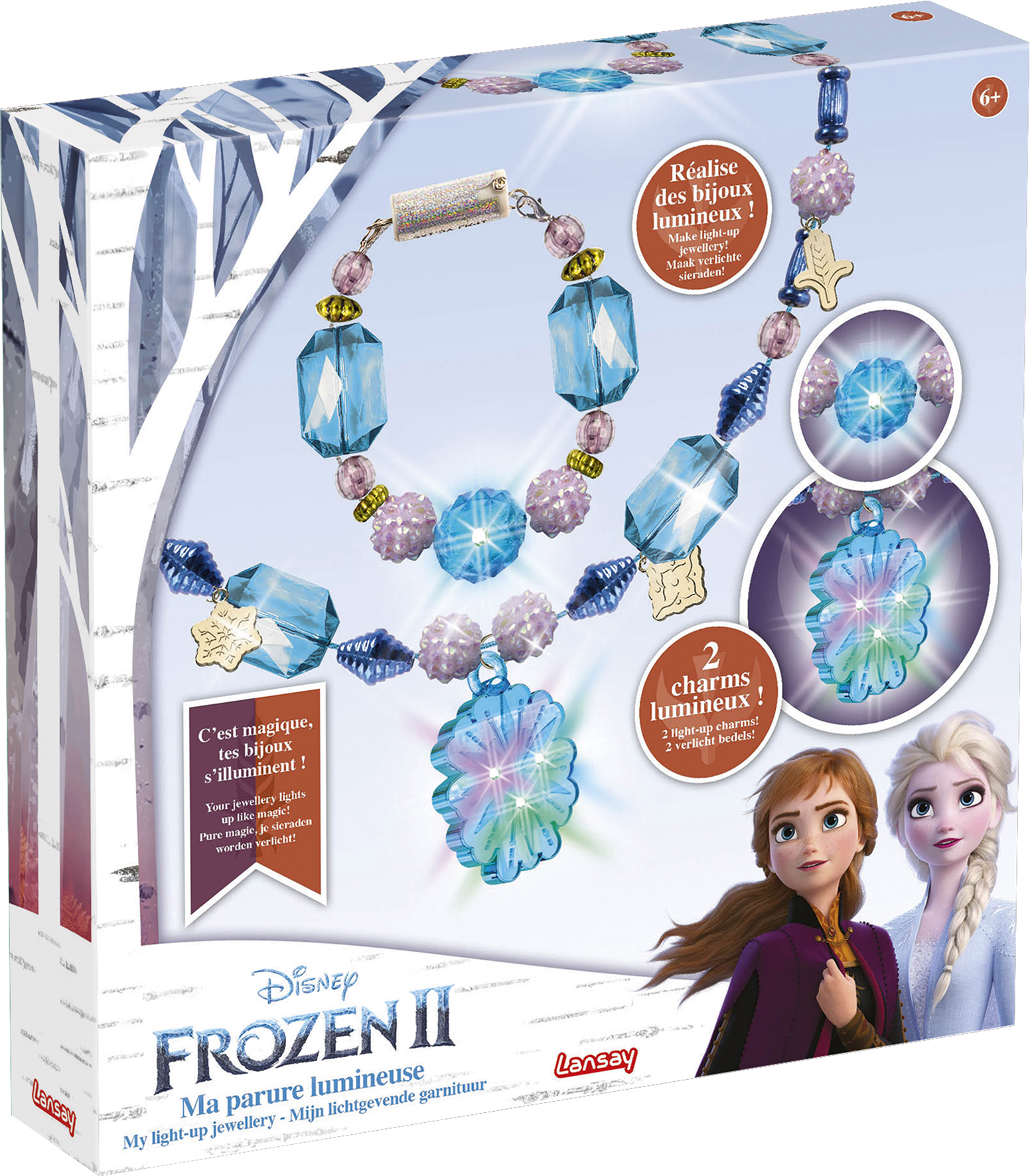 CARTON ABÎMÉ - Reine Des Neiges 2 - Ma Parure Lumineuse - Disney - La Reine Des Neiges 2