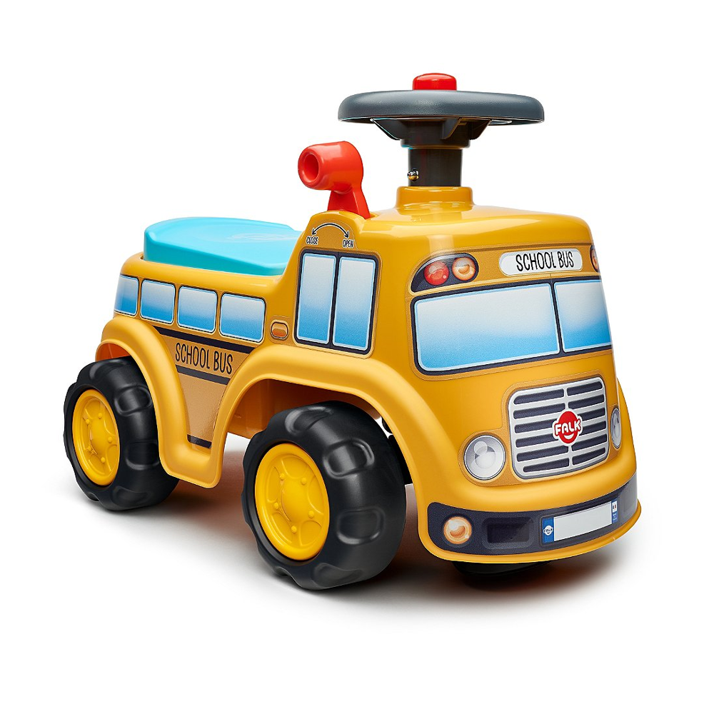 Porteur 1er âge School Bus avec assise ouvrante