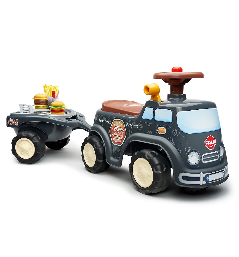 Porteur Food Truck - 1er âge - avec assise ouvrante