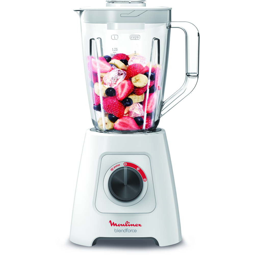 Moulinex LM420110 blender 2 L Mélangeur de table 600 W Blanc