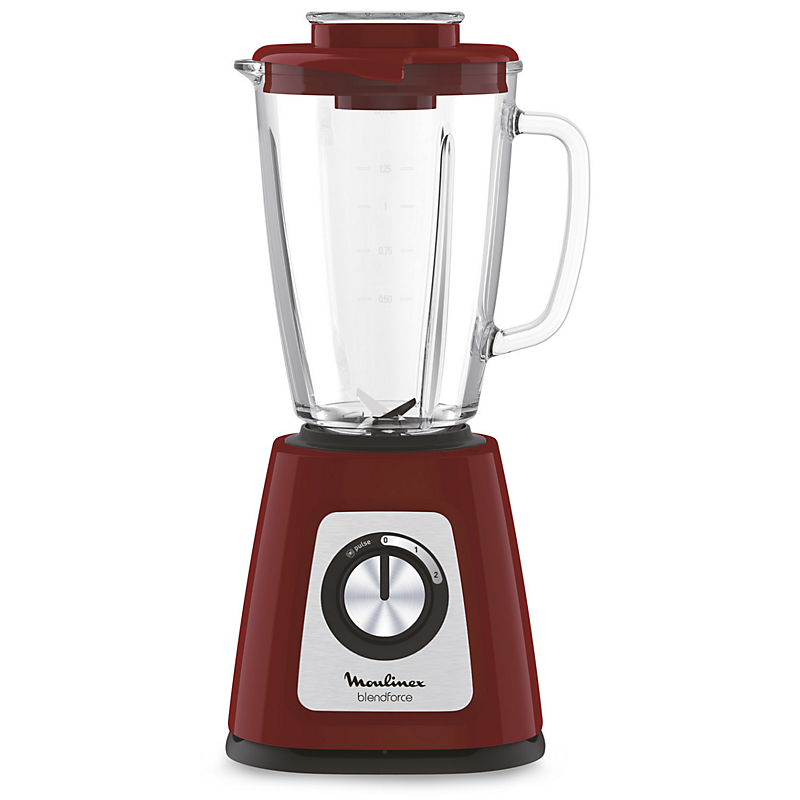 Moulinex LM430 1,25 L Mélangeur de table 800 W Rouge