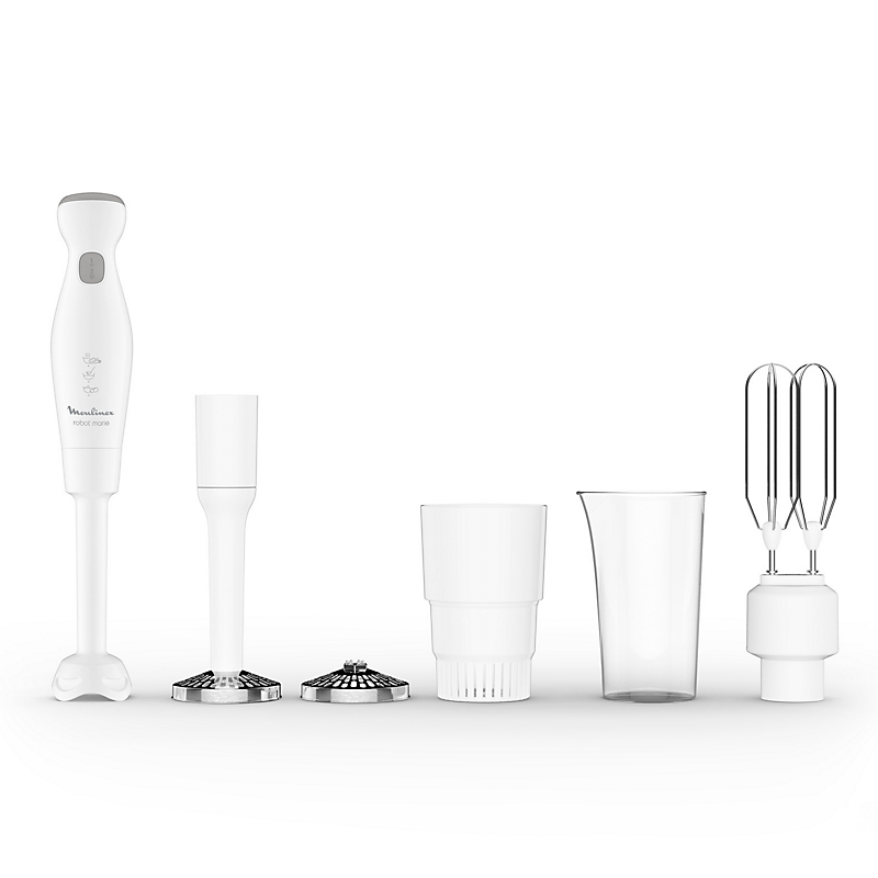 Moulinex Robot Marie Mélangeur par immersion 450 W Blanc