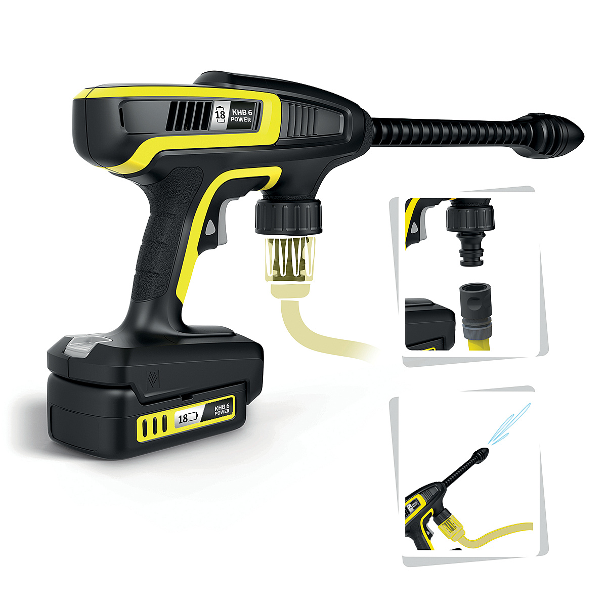 Pistolet De Nettoyage Karcher Khb6 Smoby - vue 2