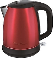 Moulinex BY550510 bouilloire 1,7 L 2400 W Noir, Rouge