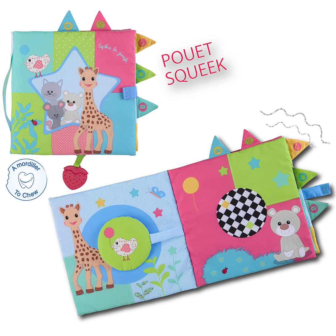 SENSITIVE BOOK SOPHIE LA GIRAFE