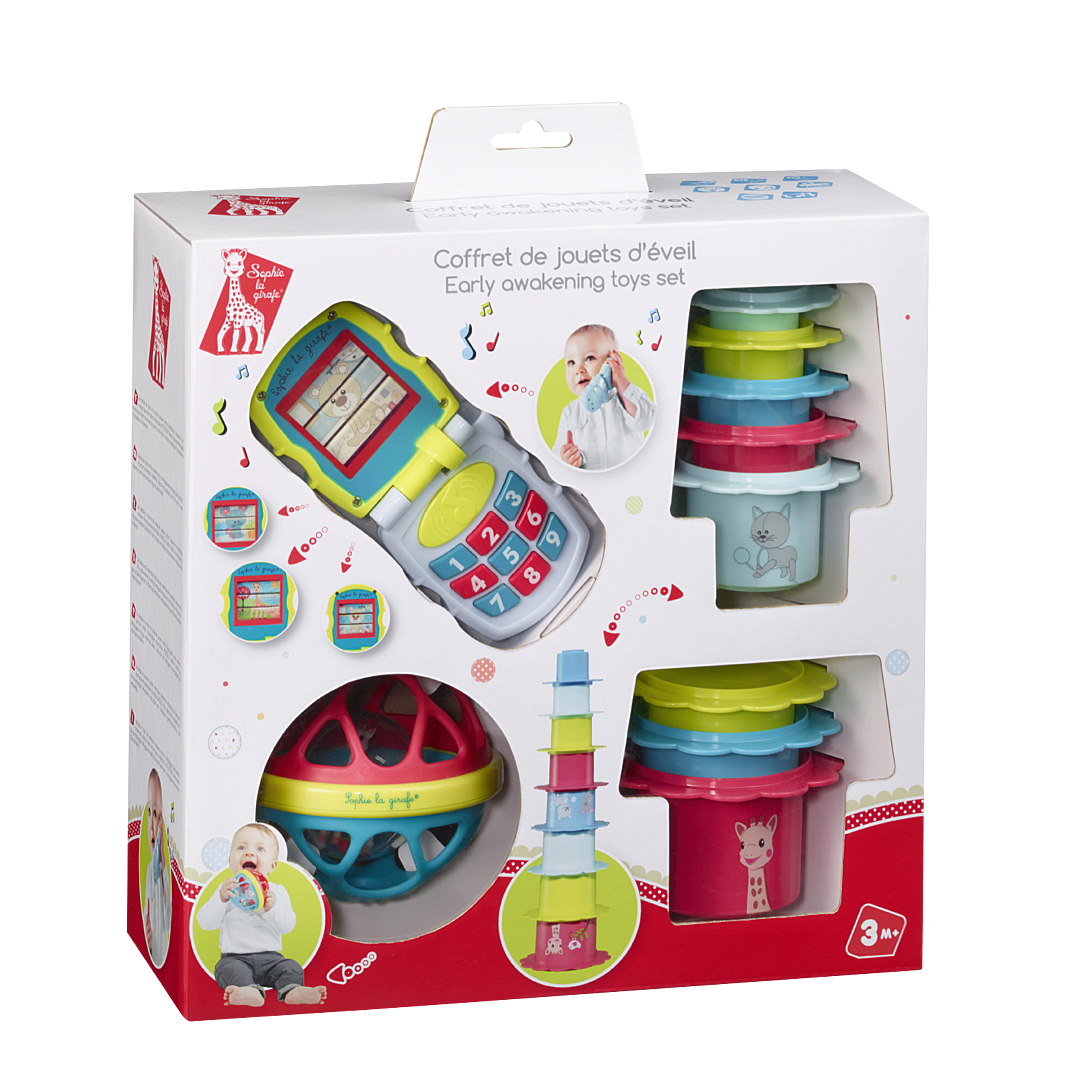 Coffret Jouets Éveil - Sophie la Girafe