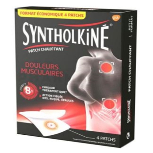Syntholkine patchs chauffants petit format x 4