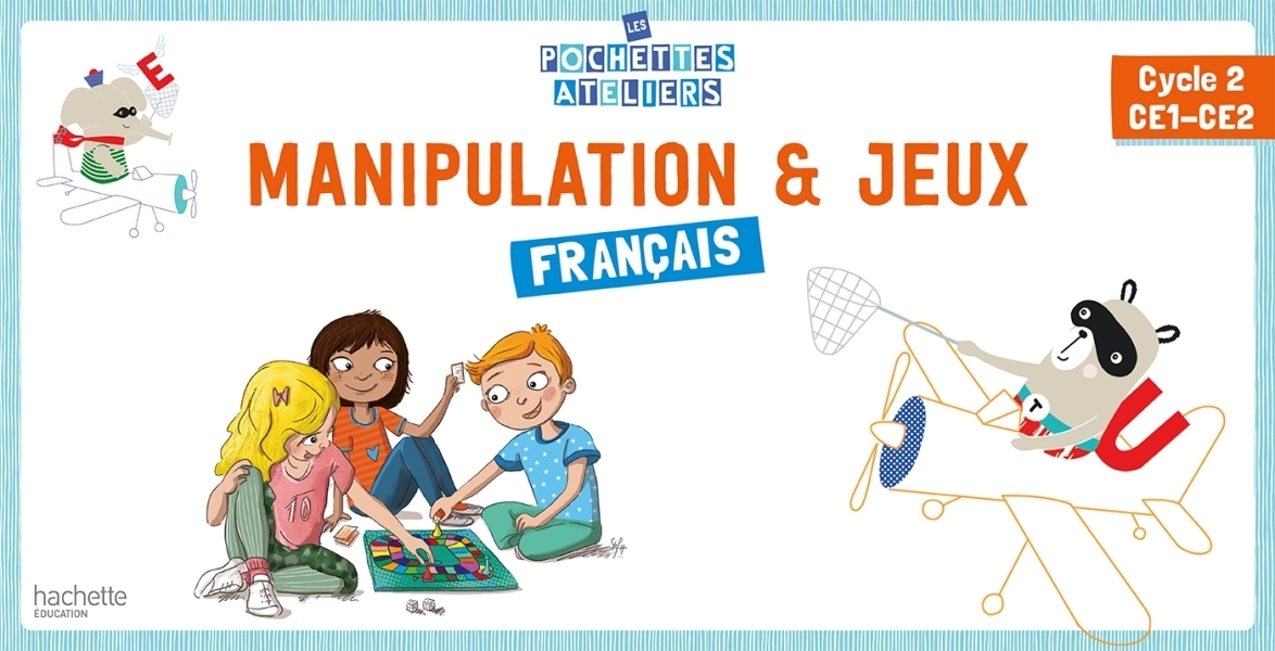 Ma pochette de français CE1-CE2 - Les Pochettes Ateliers - Boîte de jeux manipulation - Ed. 2021 (Co