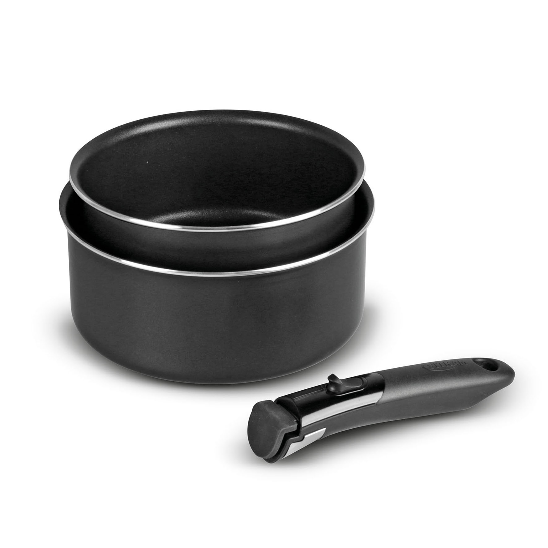 Lot de 2 Casseroles aluminium Sitram 16/20 cm