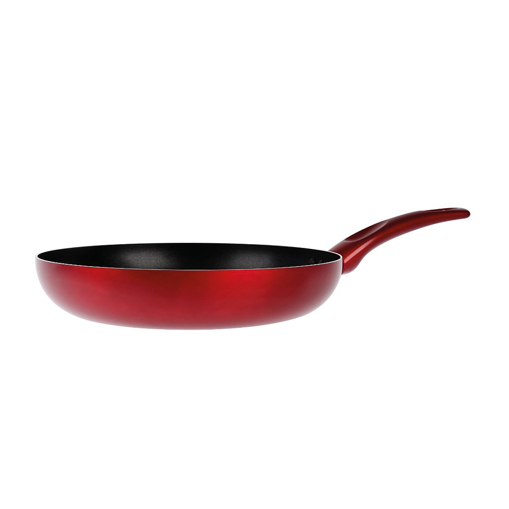 Poêle aluminium Sitram D28 Rouge