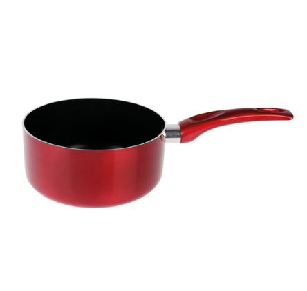 Casserole en aluminium forgé SITRAM 18cm DESIGN BY avec revêtement anti-adhérent renforcé, Tous feux