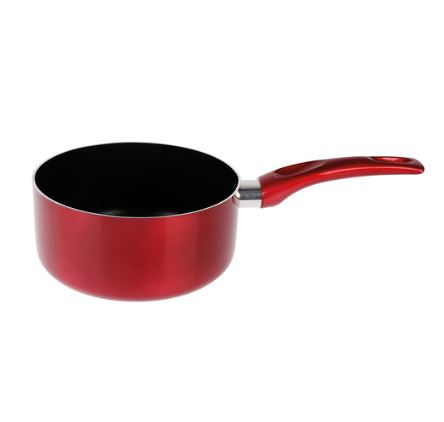 Casserole en aluminium forgé SITRAM 18cm DESIGN BY avec revêtement anti-adhérent renforcé, Tous feux