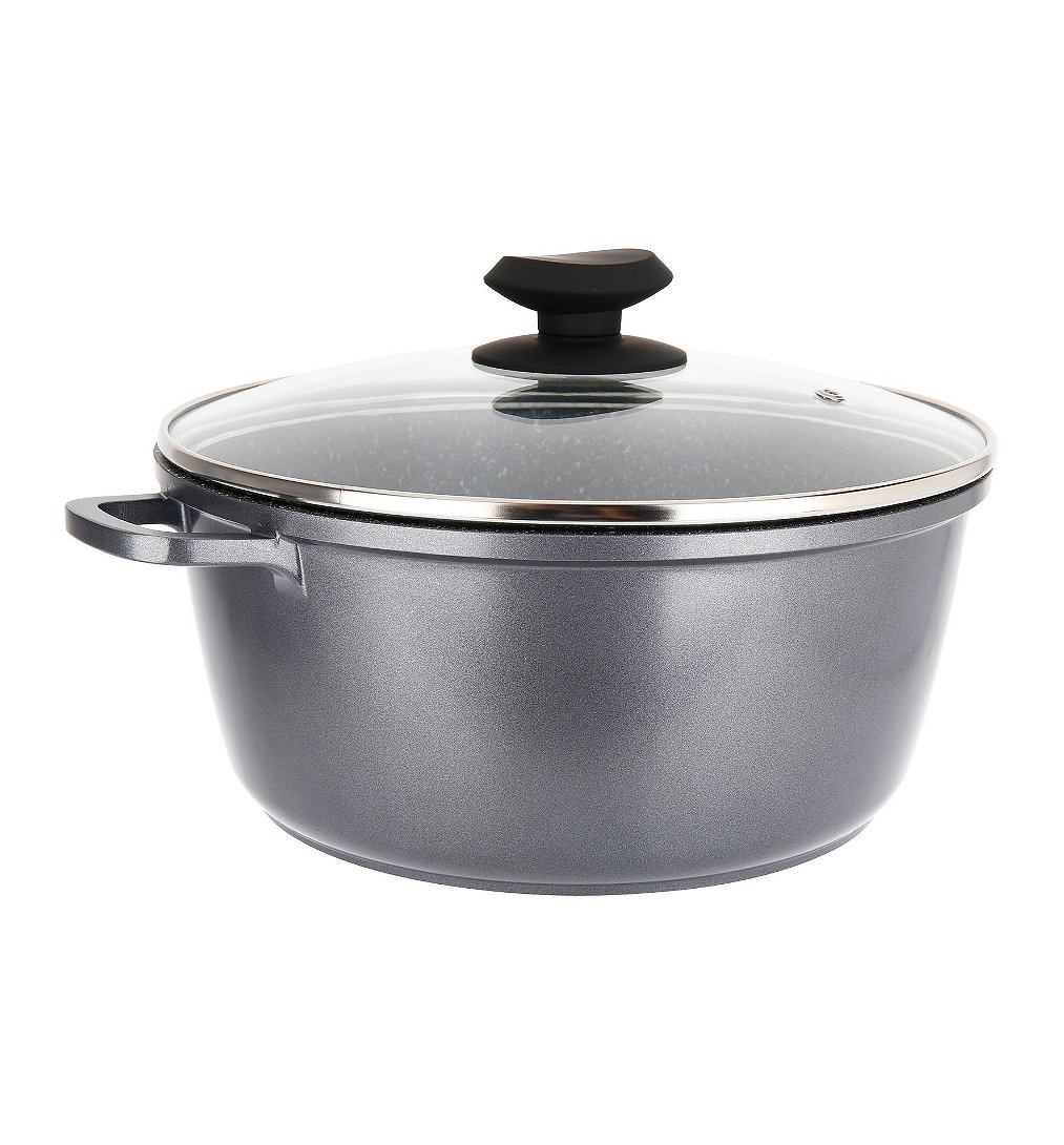 Faitout Sitram Fonte d'aluminium gris 24X11 cm