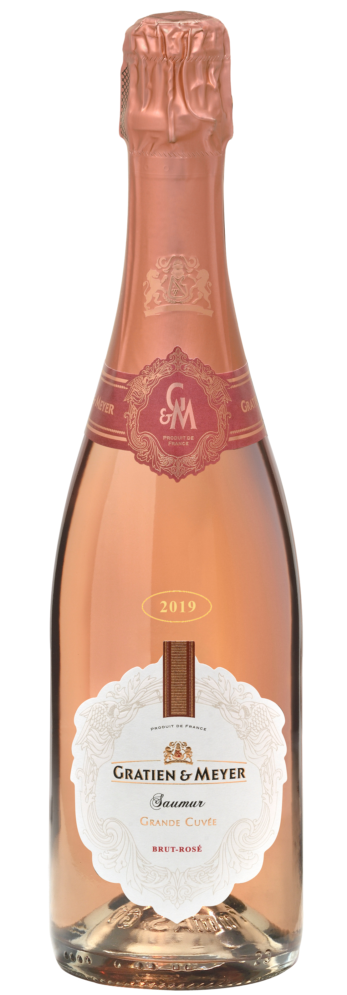 Saumur Gratien & Meyer Rosé Brut Grande Cuvée - Brut, 2017 - 75 cl