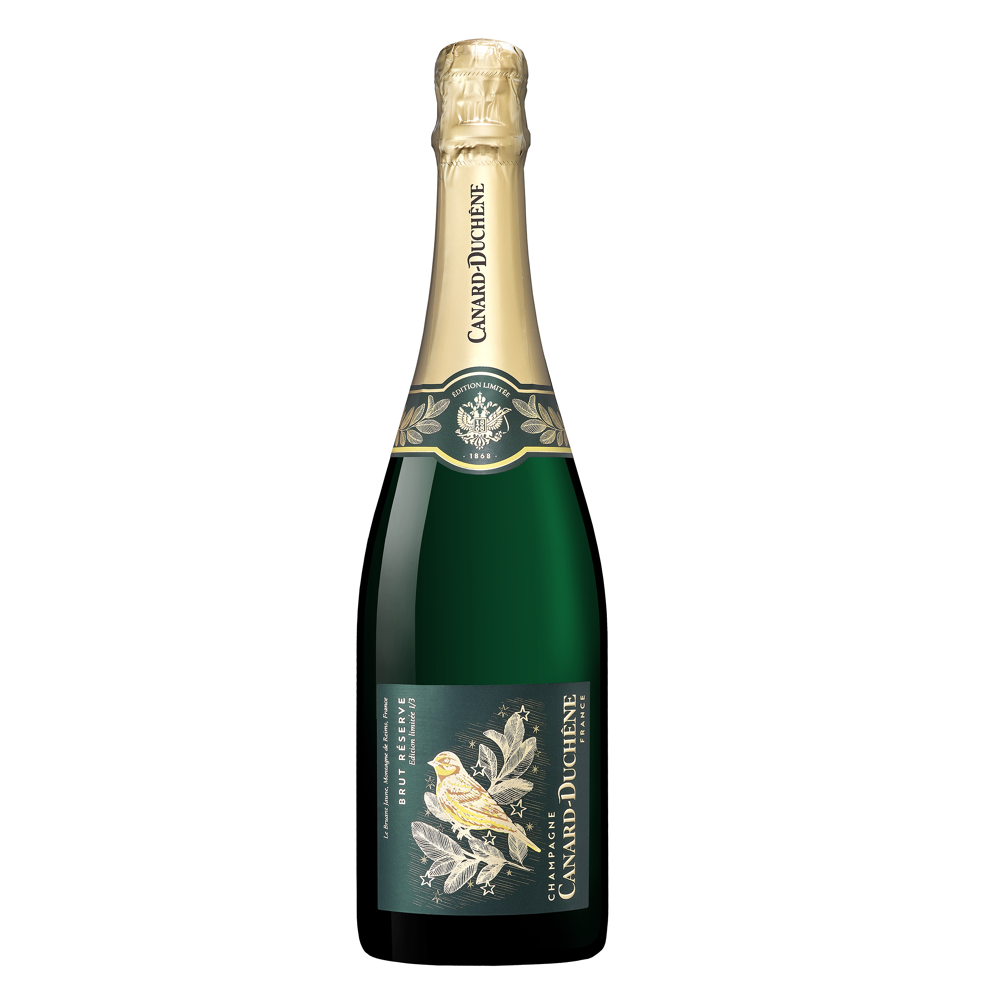 Champagne Canard-Duchêne - Brut Trilogie Édition limitée - 75 cl, Coloris aléatoire