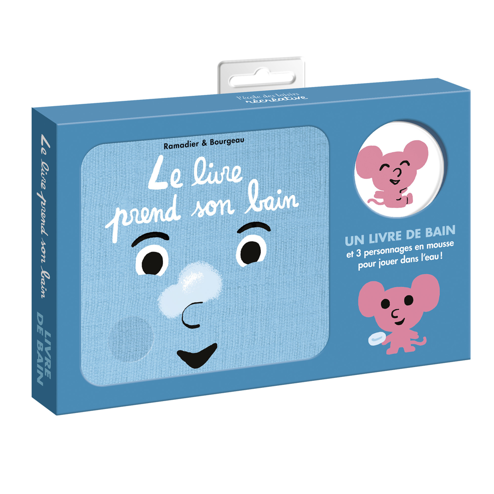 Le livre prend son bain - (Livre de bain) - (Livre de bain) (Coffret)