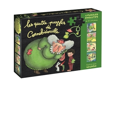 Cornebidouille - 4 puzzles évolutifs (Coffret)