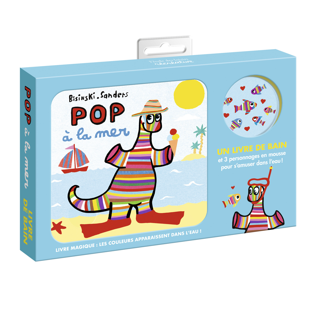 Pop à la mer (Livre de bain) (Coffret)