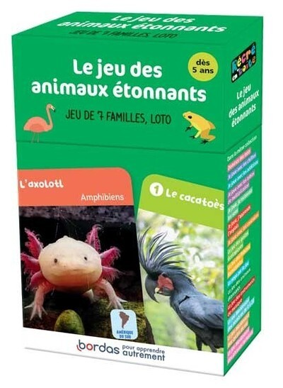 Récré en boîte - Le jeu des animaux étonnants (Coffret)