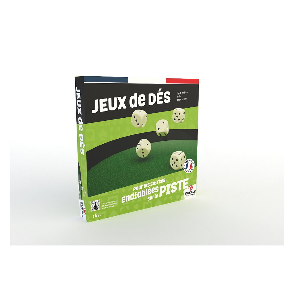 Piste 33 Cm, 5 Dés De Yam's, 21 Jetons - Sous Boite