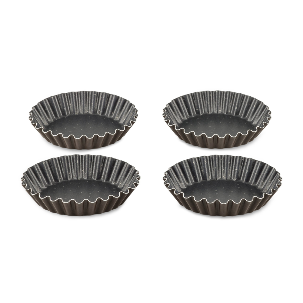 Lot de 4 moules à tartelettes Tefal PerfectBake J5548102