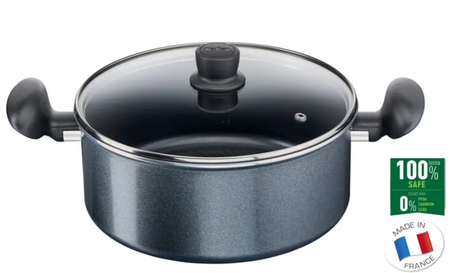 Faitout 24 cm + couvercle Tefal Start & Cook Induction