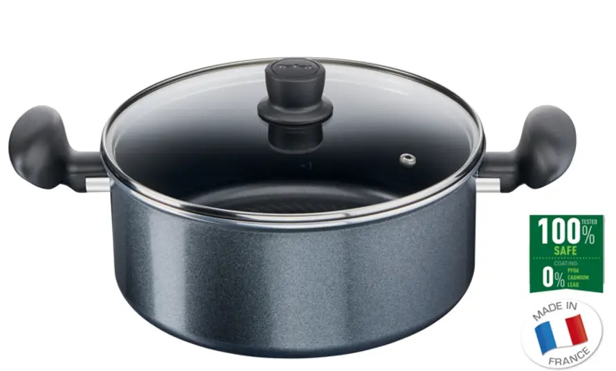 Faitout 24 cm + couvercle Tefal Start & Cook Induction