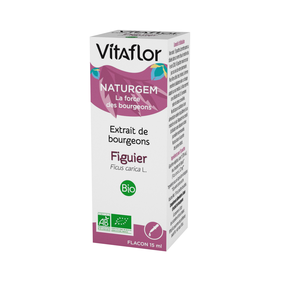 Extrait de bourgeons bio figuier flacon 15ml