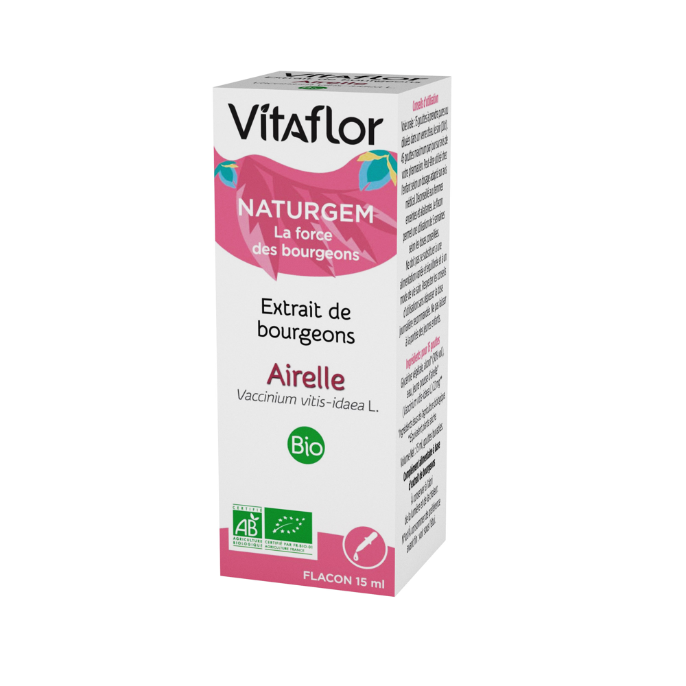 Extrait de bourgeon airelle bio 15ml