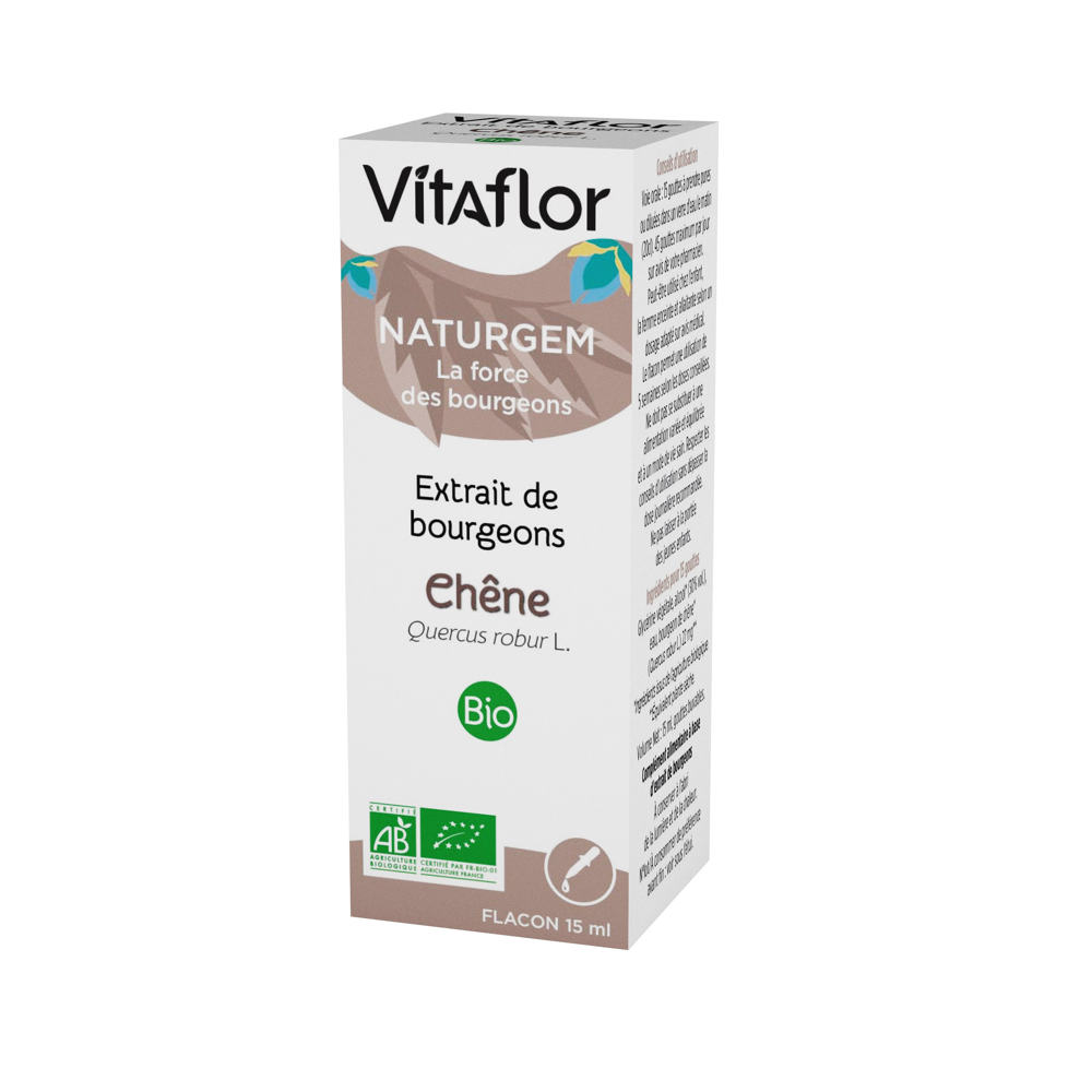 Extrait de bourgeons bio chêne 15ml
