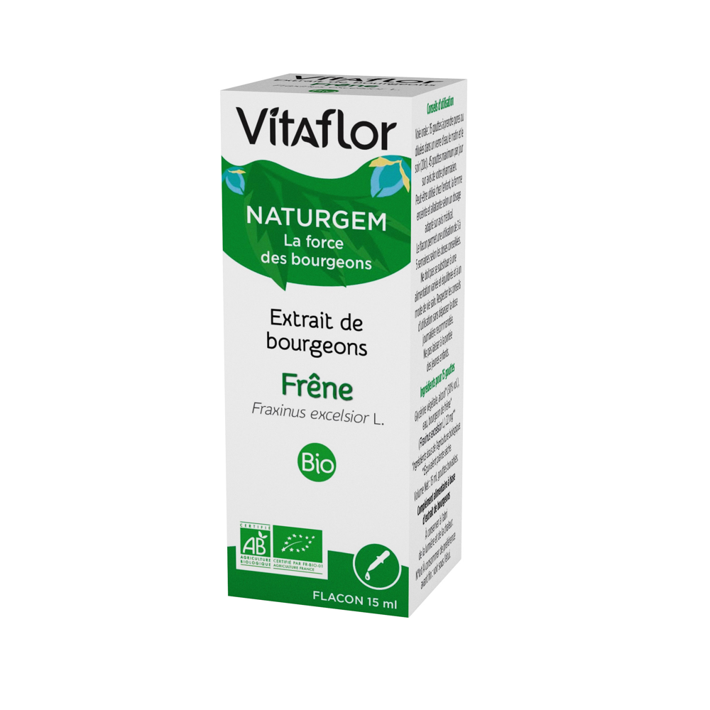 Extrait de bourgeons bio frêne 15ml