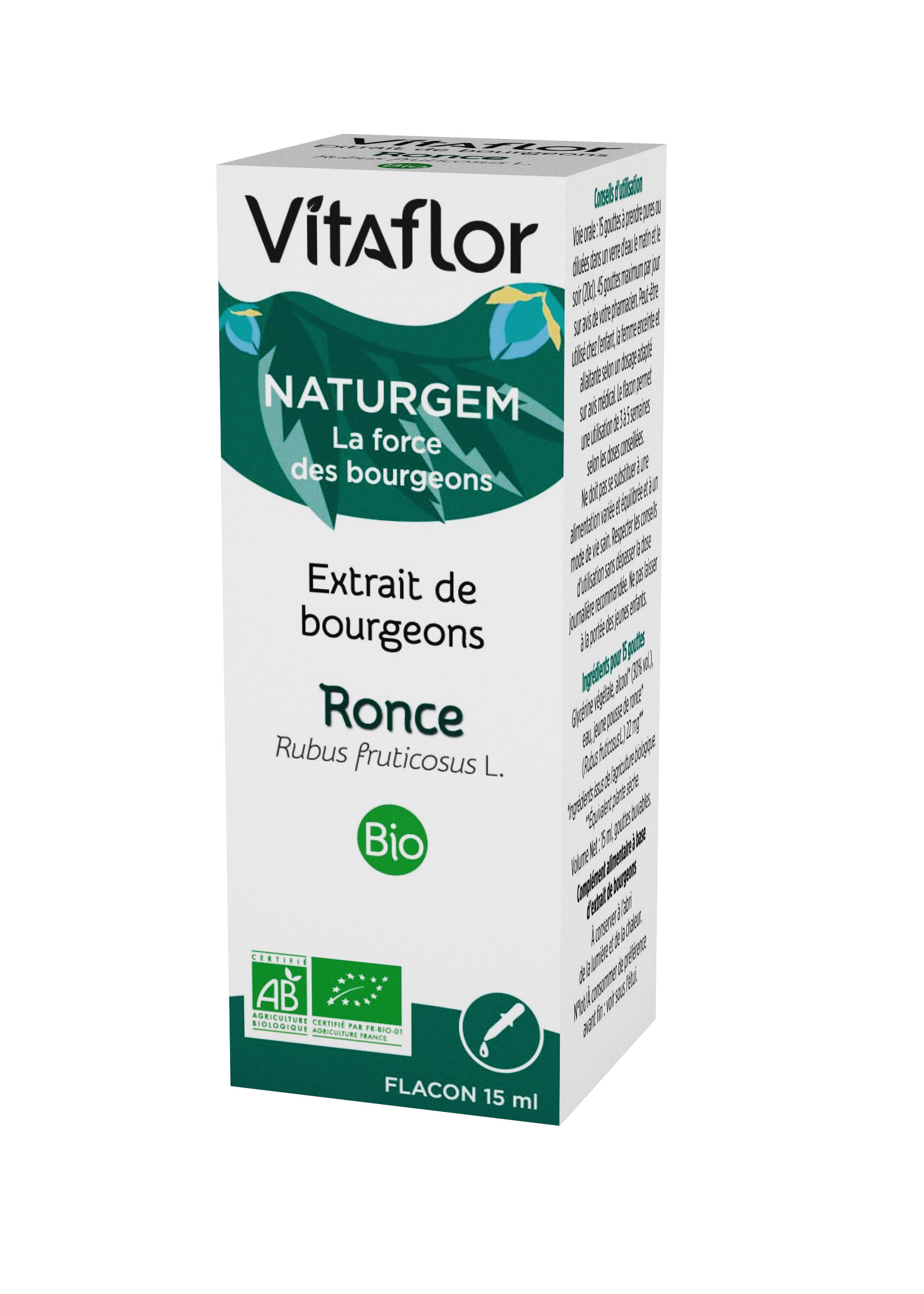 Extrait De Bourgeon Ronce Bio 15ml