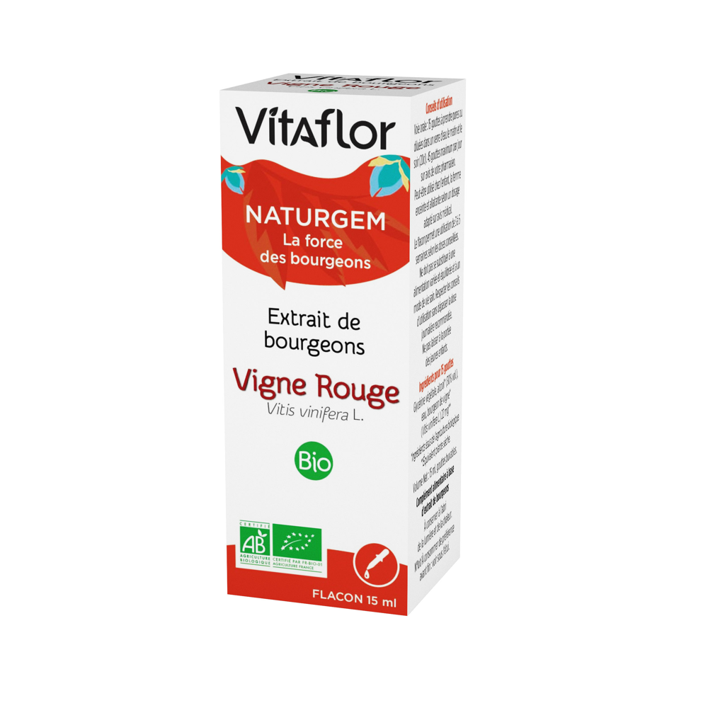 Extrait de bourgeons bio vigne 15ml