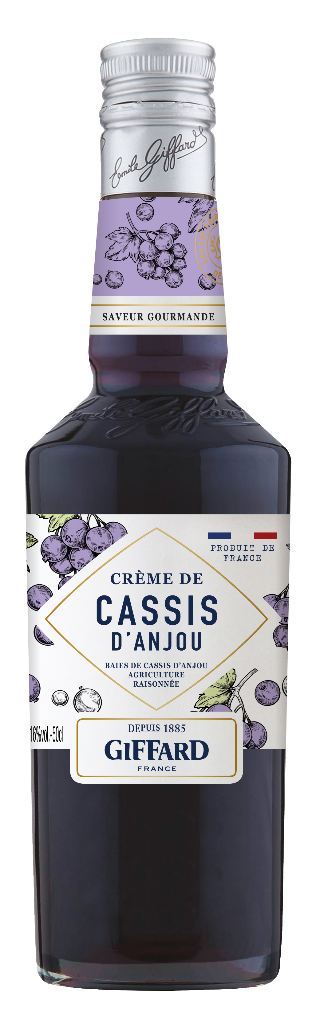 Giffard Crème de cassis d'Anjou - 50 cl