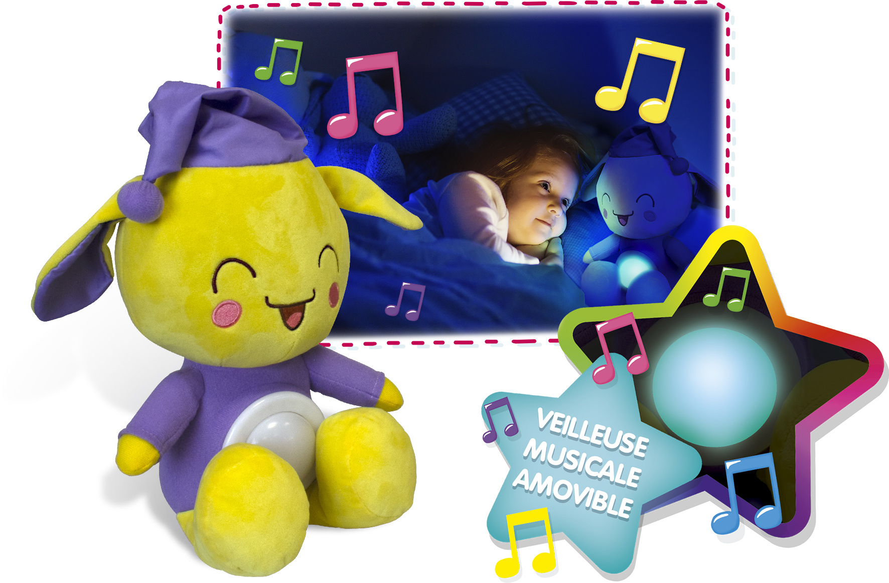 Peluche Touni Bonne nuit