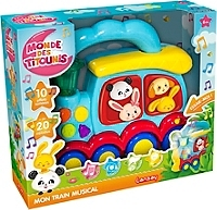 Titounis – Mon Train Musical - 1er Âge - Dès 6 mois - Lansay