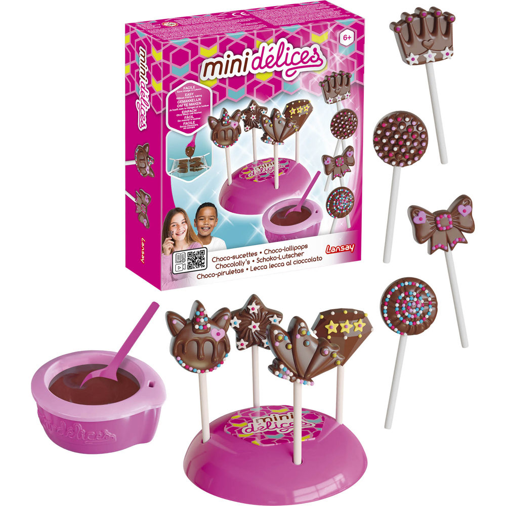 Mini Délices - Sucettes Chocolat - Cuisine créative - Dès 6 ans - Lansay