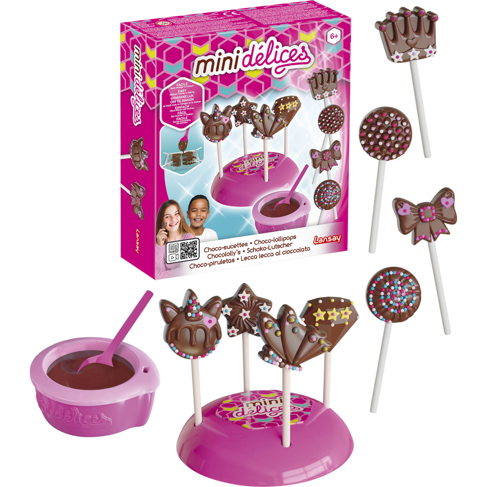 Mini Délices - Sucettes Chocolat - Cuisine créative - Dès 6 ans - Lansay