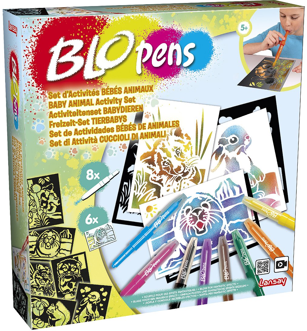 Blopens Set D'activités Bebes Animaux