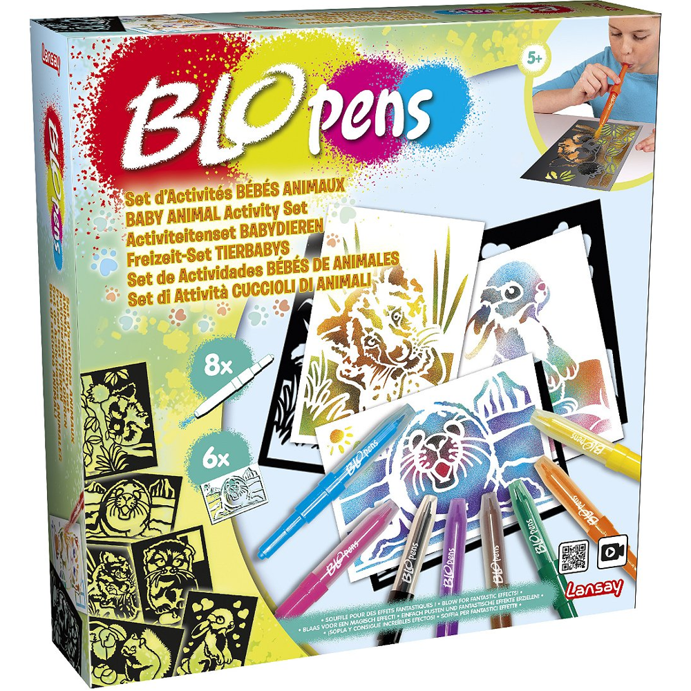 Blopens Set D'activités Bebes Animaux