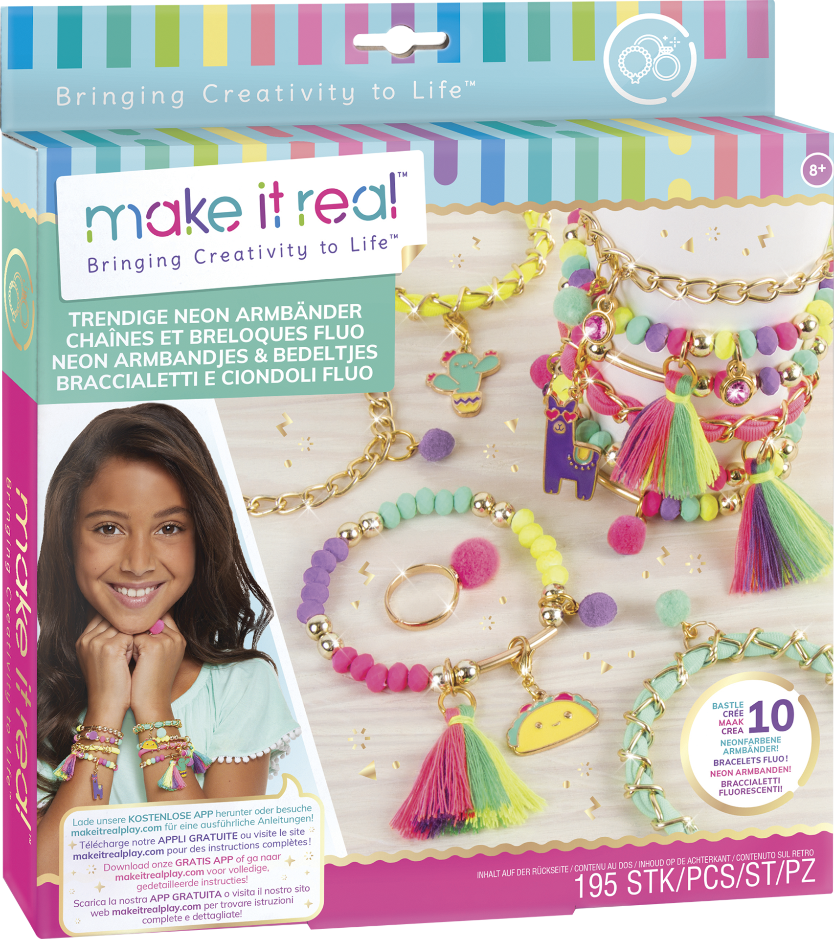 MAKE IT REAL - CHAINE ET BRELOQUE FLUO
