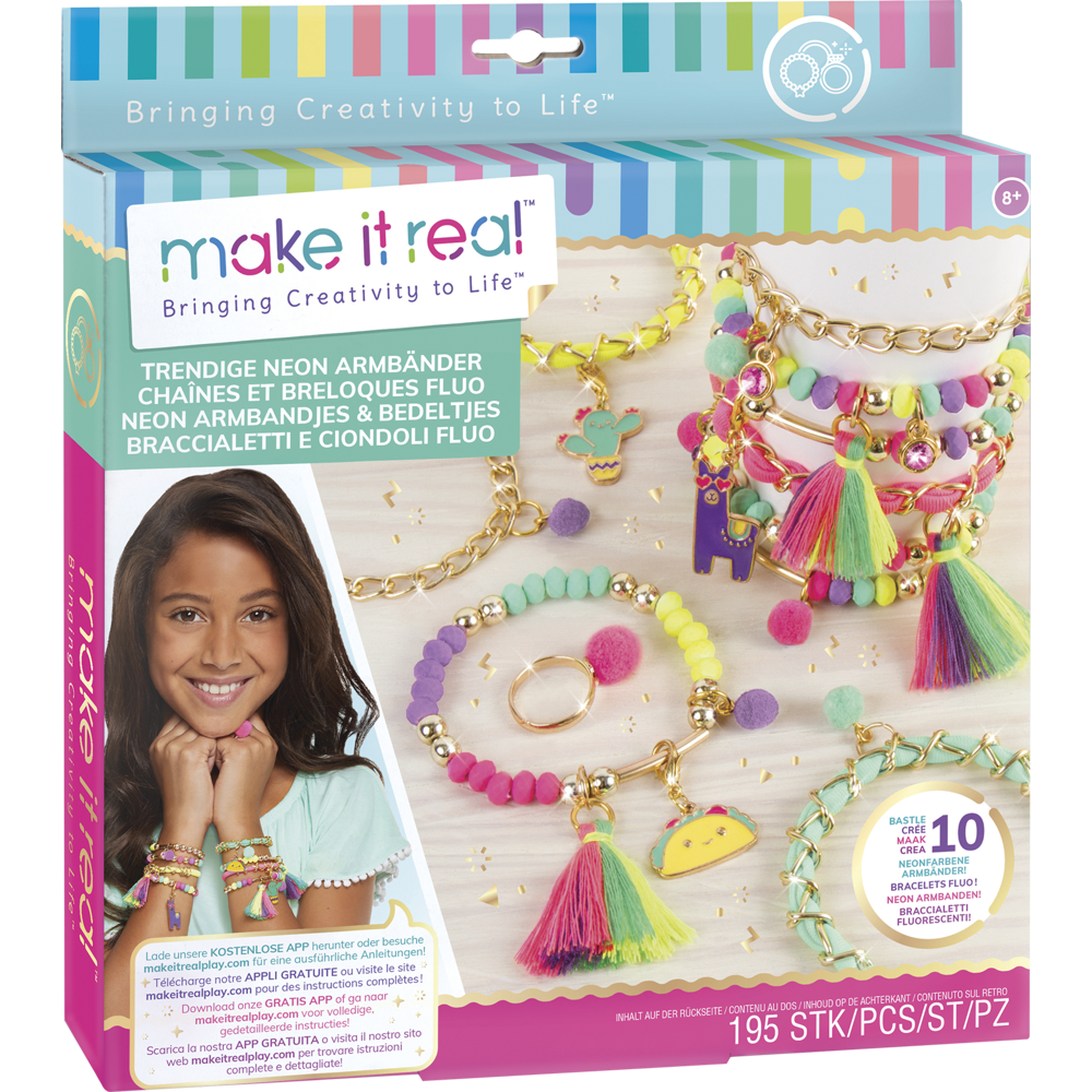 MAKE IT REAL - CHAINE ET BRELOQUE FLUO