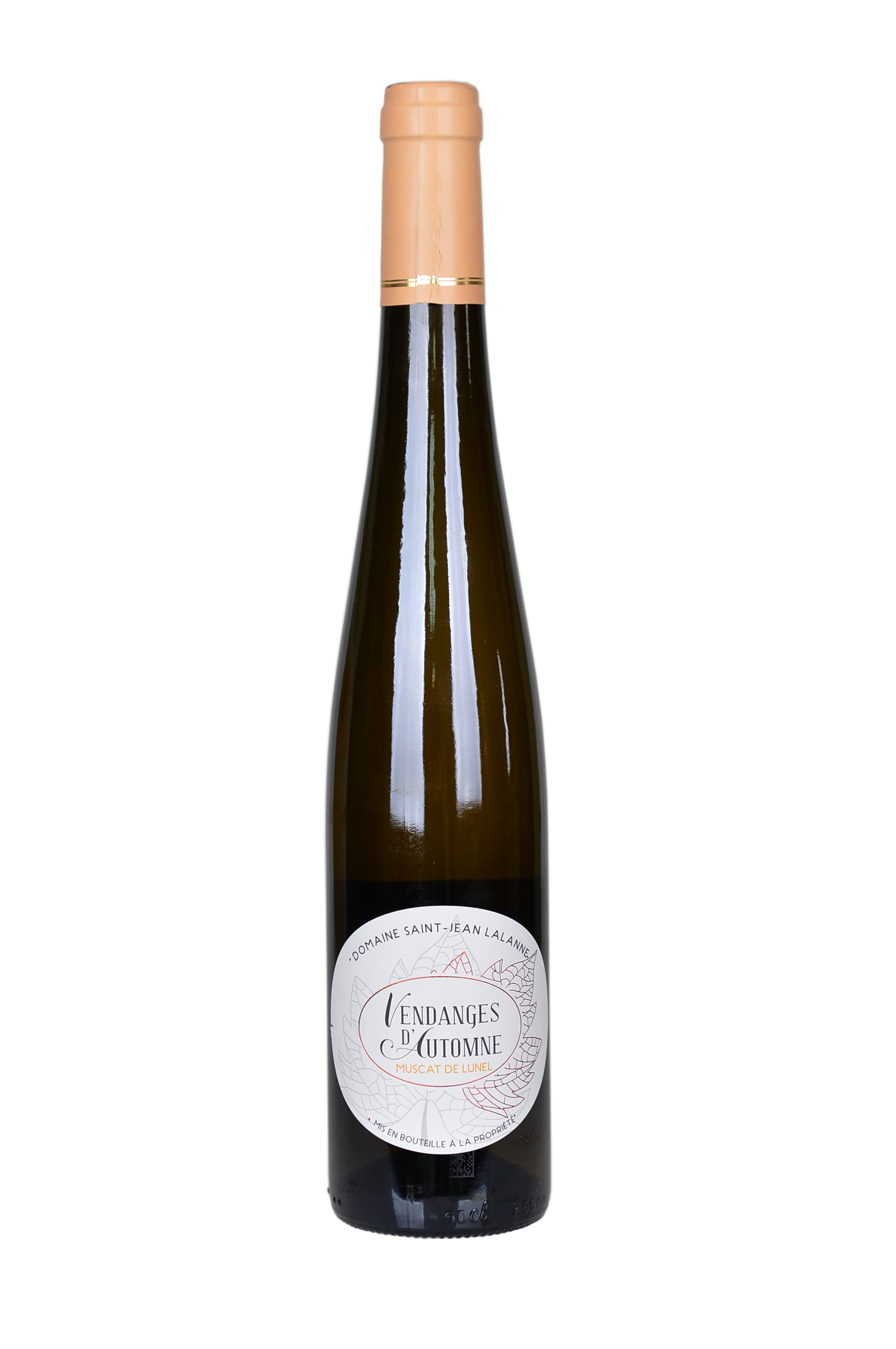Domaine Saint-Jean Lalanne Vendanges d'Automne - Muscat de Lunel AOP - Blanc Moelleux - 50 cl