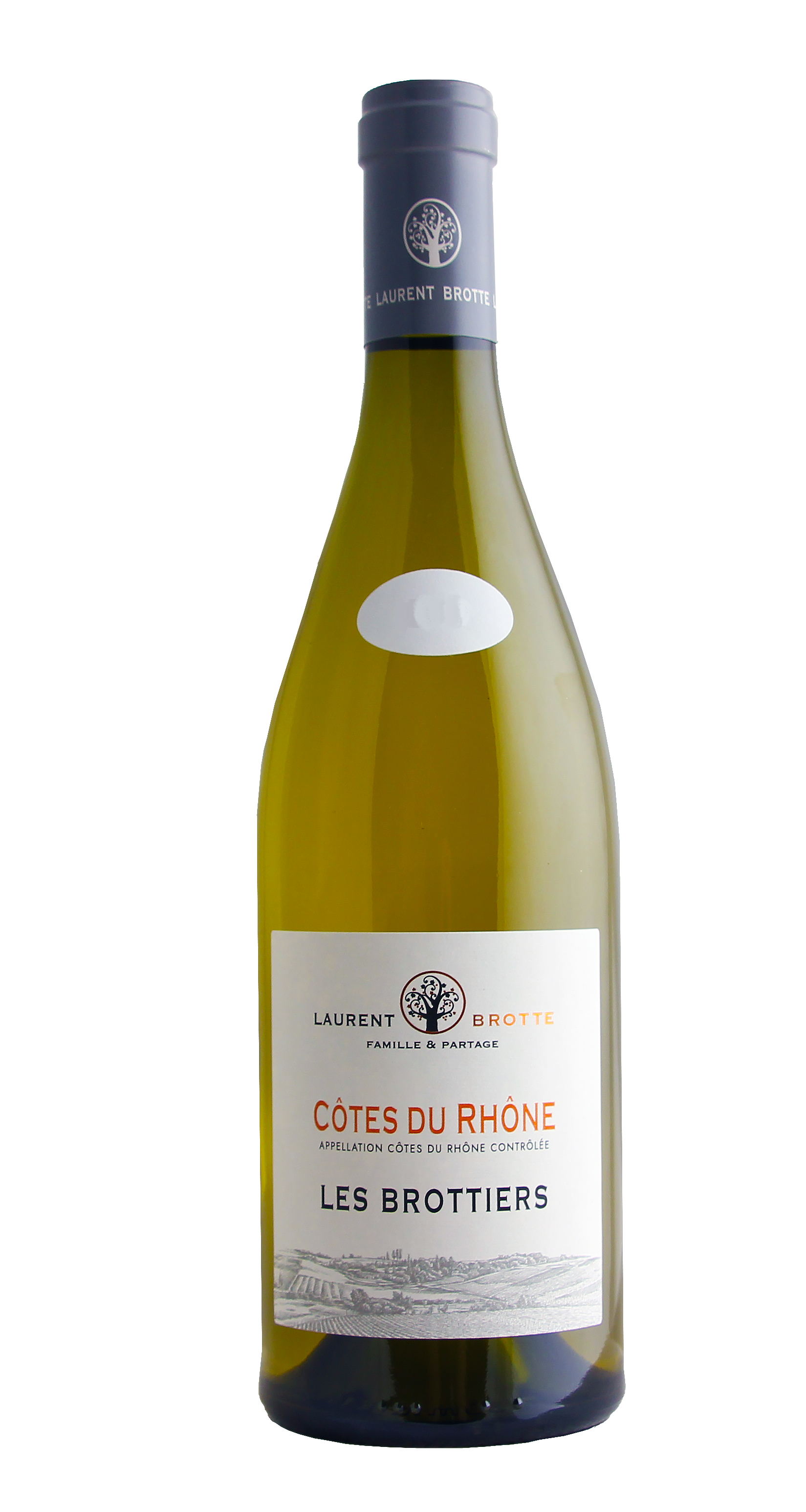 Laurent Brotte Les Brottiers, 2022 - Côtes du Rhône AOP - Blanc Sec - 75 cl